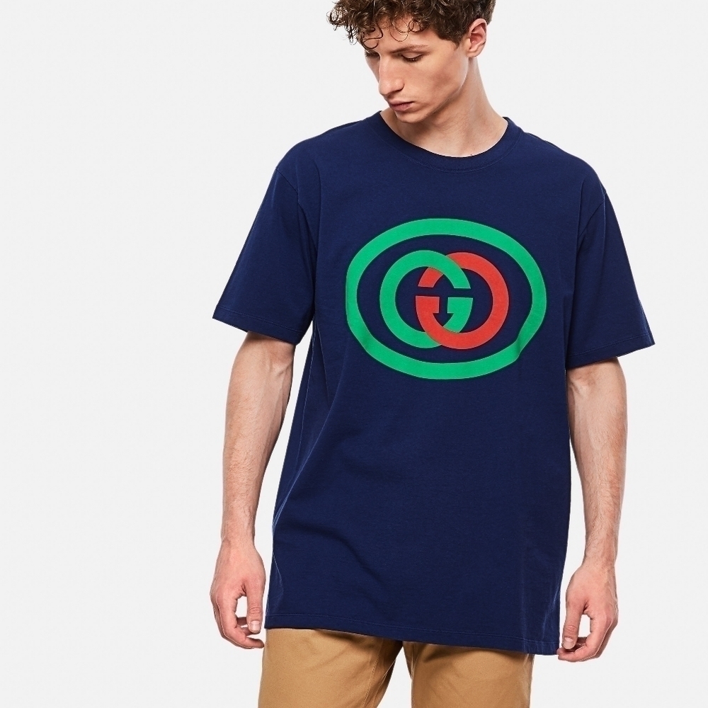 GUCCI Interlocking Logo Oversized Shirt